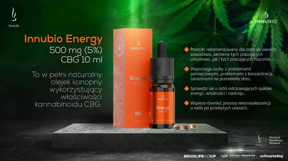 DuoLife_Innubio Energy 500 mg (5%) CBG 10 ml