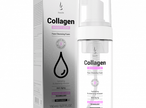 Pianka collagenowa do oczyszczania twarzy DuoLife Collagen Face Cleansing Foam 150 ml