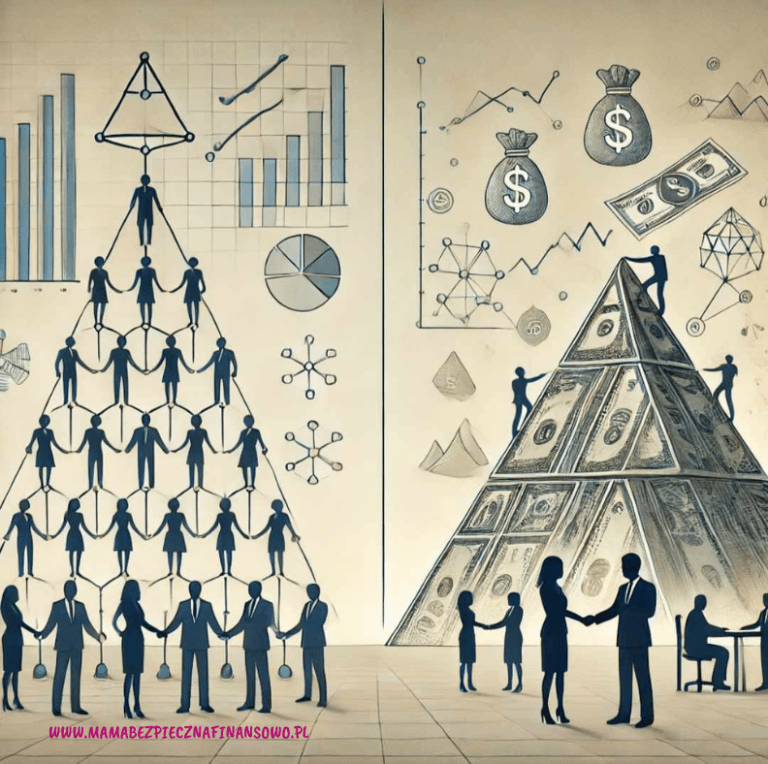 Czy MLM to piramida finansowa? Czym się różni Biznes Sieciowy od Piramidy Finansowej?