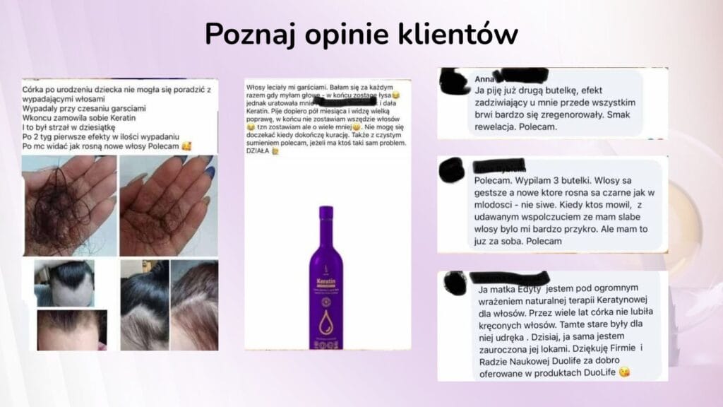 Duolife Keratyna opinie