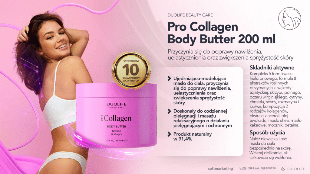 masło kolagenowe do ciała DuoLife
